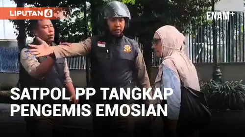 VIDEO: Pengemis yang Sering Memaksa dan Marah-marah Diciduk Satpol PP Bogor