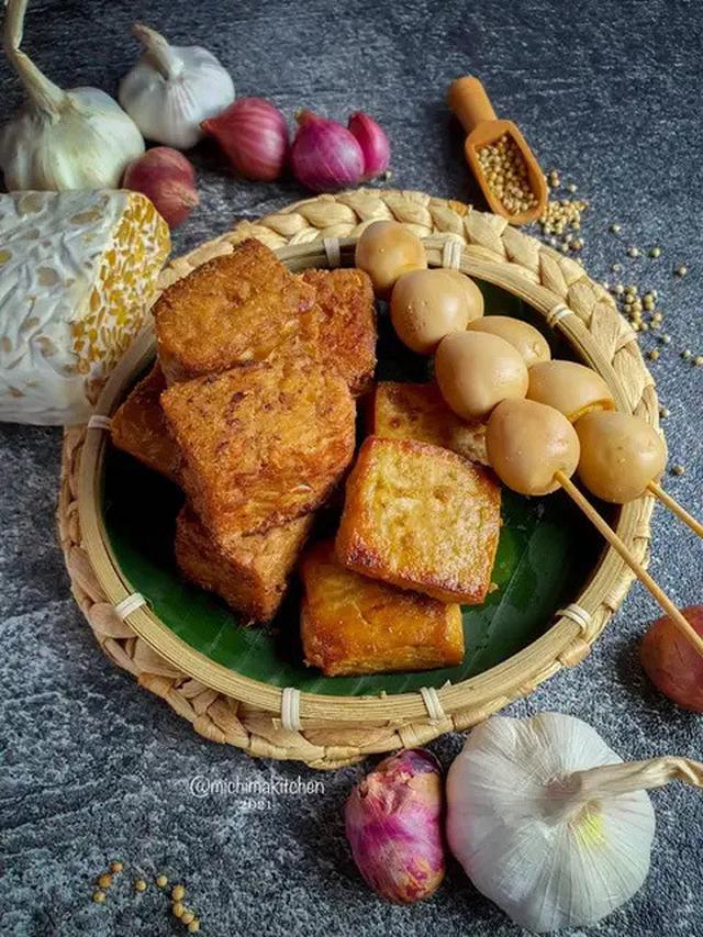 Resep Tahu Bacem Santan
