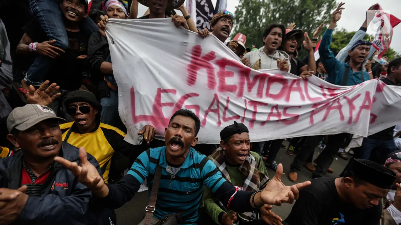 Demo Tolak Pelarangan Cantrang