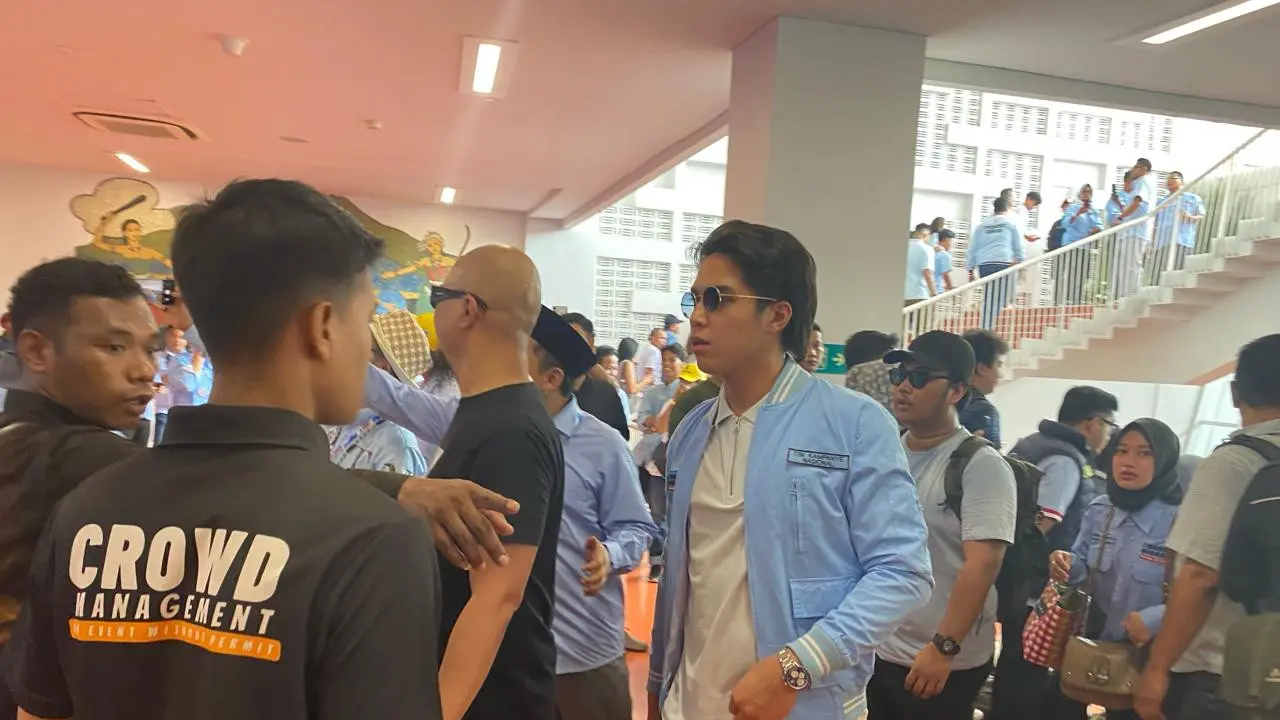 Sejumlah artis dan Influencer ikut hadir dalam acara kampanye akbar pasang capres-cawapres nomor urut 02 Prabowo Subianto-Gibran di Gelora Bung Karno, Jakarta, Sabtu (10/1) (Istimewa)