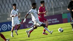 Enam gol bersarang ke gawang Dafa Al Gasemi lahir melalui aksi Choe Song-hun (menit ke-7), Kim Yu-jin (19'), Ri Kyong-bong (48'), Kim Tae-guk (60'), Ri Kang-rim (61'), dan Pak Ju-won (77'). (Dok. PSSI)