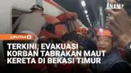 Kecelakaan antara KRL dan Kereta Api Jarak Jauh terjadi di Stasiun Bekasi Timur, Senin (27/4) malam. Hingga Selasa dini hari, PT KAI mencatat lima orang meninggal dunia akibat tabrakan tersebut. Selain itu, tiga korban lainnya masih terjepit, sementa...