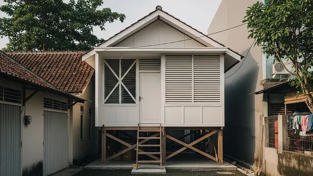 Desain Rumah 50 Juta dengan Ventilasi Silang Alami