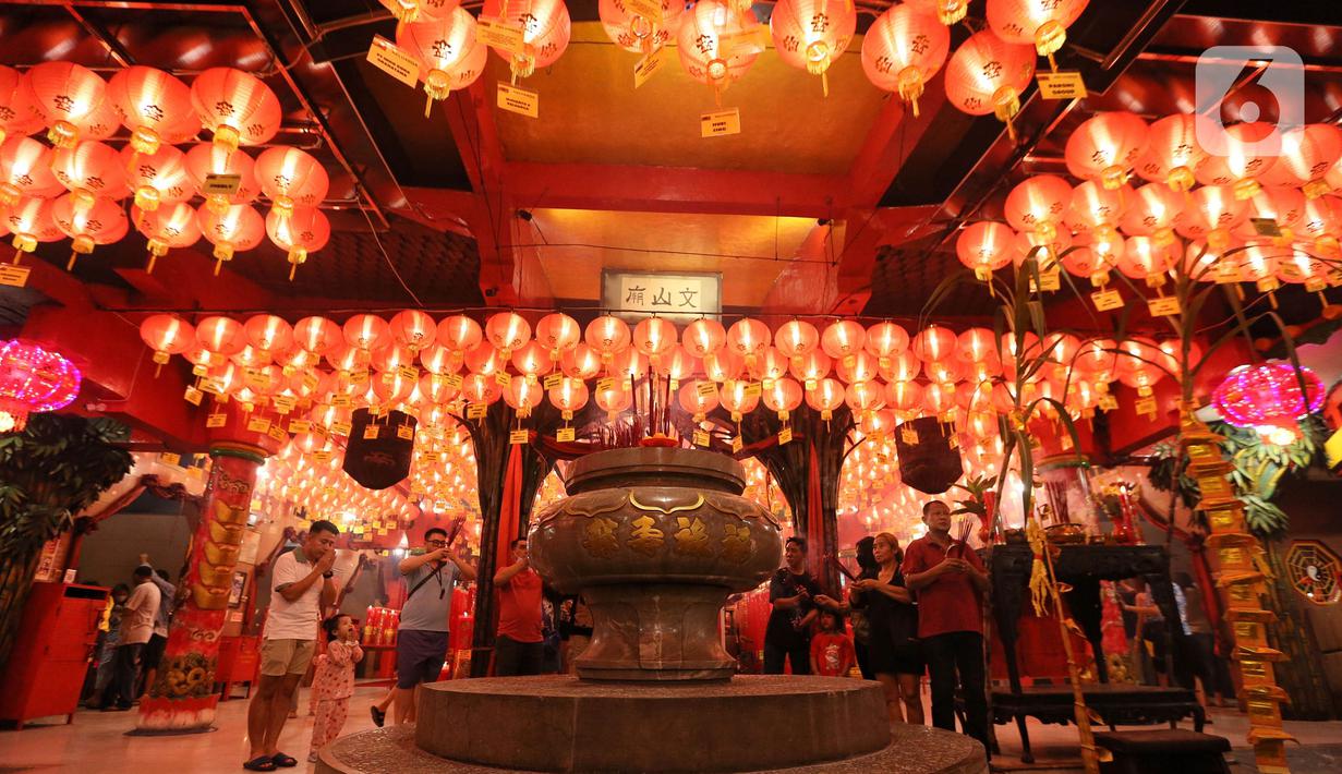 Tahun Baru Imlek 2575 jatuh pada Sabtu 10 Februari 2024. (Liputan6.com/Angga Yuniar)