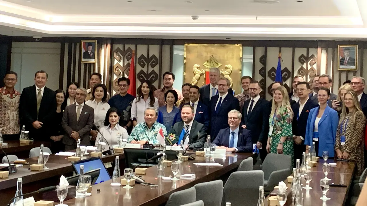 Kadin Indonesia bekerjasama dengan Estonian Chamber of Commerce akan menyelenggarakan Kadin Indonesia – Estonian Chamber of Commerce Business Forum. (Tasha/Liputan6.com)