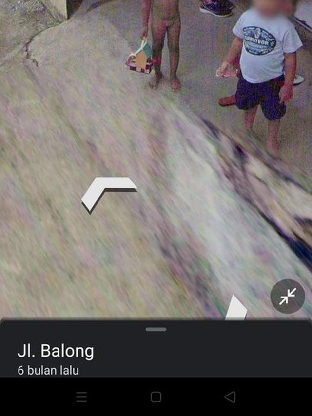 Momen lucu di Google Street View (Twitter/@localracun)