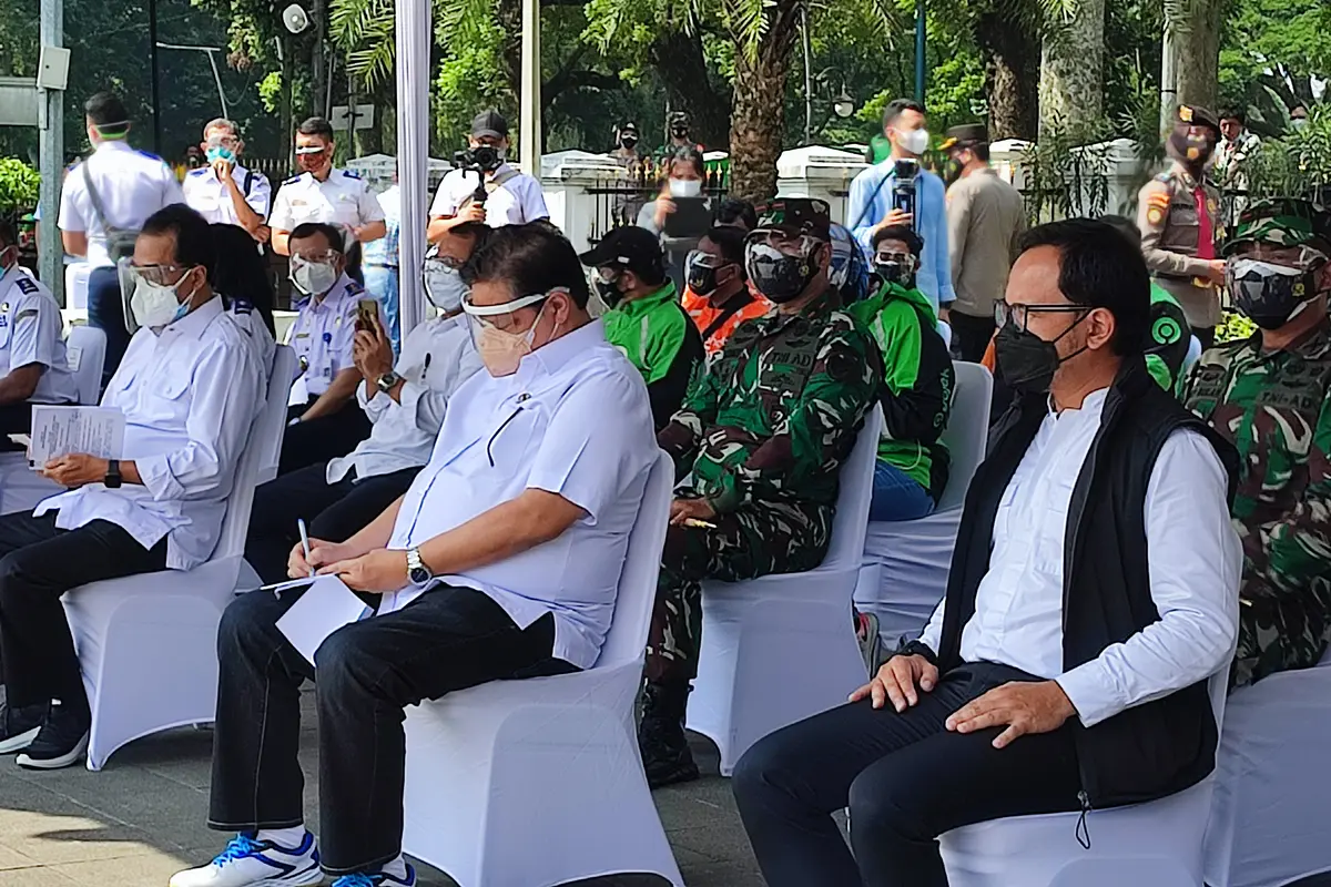 Wali Kota Bogor Bima Arya bersama Menteri Perhubungan (Menhub) Budi Karya Sumadi