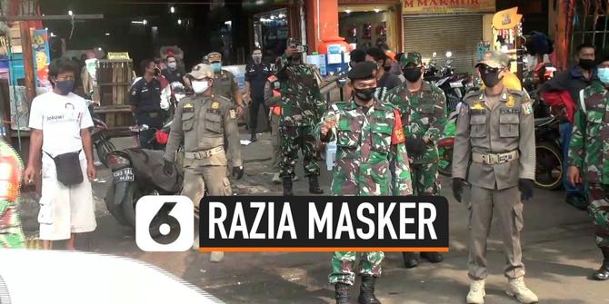 VIDEO: Razia Masker, Berbagai Pola Tingkah Para Pelanggar PSBB