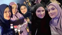 Momen kebersamaan Tissa Biani bareng Mulan Jameela hadiri kajian uztazah Dunia (Sumber: Instagram/tissabiani)