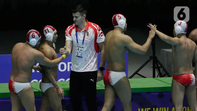 Cetak Sejarah, Polo Air Putra Indonesia Raih Emas SEA Games 2019