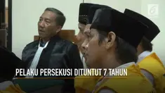 Pelaku persekusi terhadap pasangan di Tangerang dituntut 7 tahun penjara.