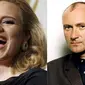 Phill Collins kesal terhadap Adele dan menyebutnya 'ikan kecil yang licin'.