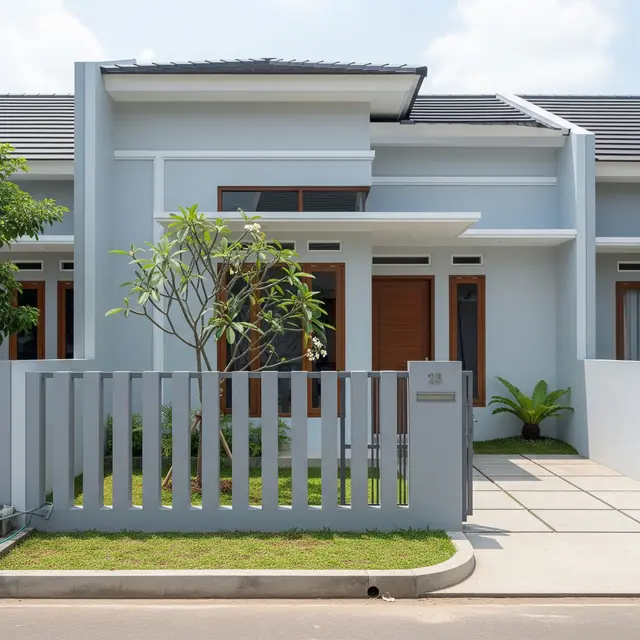 9 Model Pagar Rumah Kecil Terlihat Luas, Bikin Hunian Tampak Modern