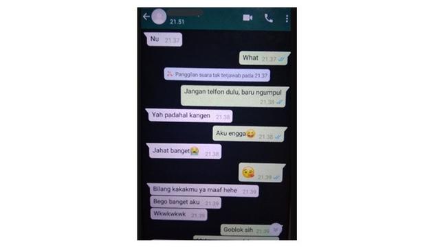 Cewek Labrak Orang yang Dekat (Sumber: Twitter)