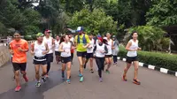 Ada beberapa persiapan yang harus dilakukan sebelum mengikuti lomba marathon, salah satunya memilih sepatu terbaik.(Hoka)