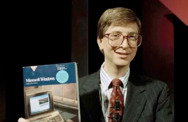 Miliarder Bill Gates saat masih muda