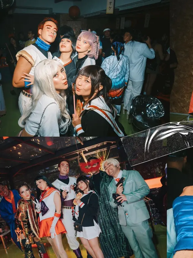 6 Potret Seleb di Ulang Tahun ‘Geng Aries’, BCL Cosplay Jadi Sailor Moon