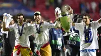 Selebrasi Real Madrid (MIGUEL RIOPA / AFP)