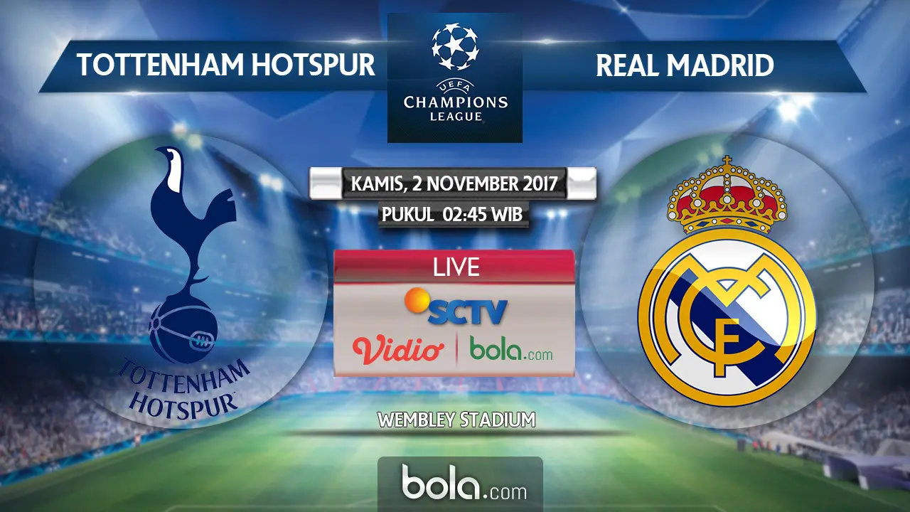 Tottenham Hotspur Vs Real Madrid