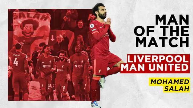 Berita Motion grafis catatan apik Mohamed Salah yang keluar sebagai Man of the Match, saat Liverpool hancurkan Manchester United tujuh gol tanpa balas pada Minggu (5/2/2023) malam WIB.