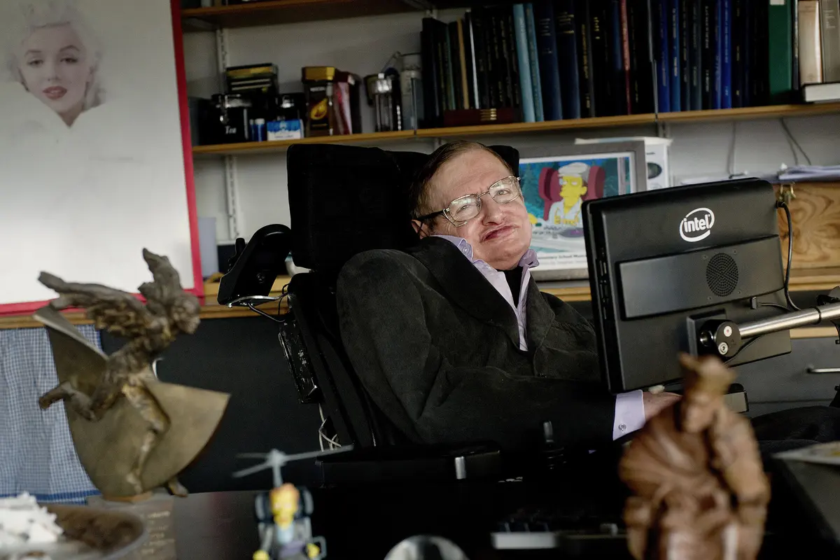 Ruang Kerja Stephen Hawking