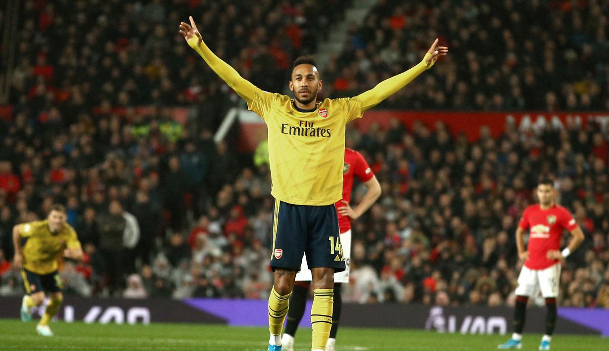 Foto Arsenal Tahan Imbang Manchester United Di Old Trafford Bola Liputan6 Com