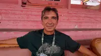 Luciano Leandro saat ditemui di Stadion Sultan Agung, Bantul, Yogyakarta, belum lama ini. (Bola.com/Ana Dewi)