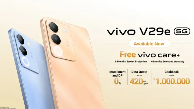 vivo V29e Resmi Dijual di Indonesia