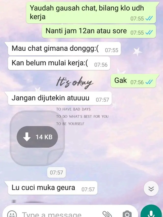 6 Chat Balasan Singkat dari Pacar Ini Bikin Nyesek Sekaligus Geregetan