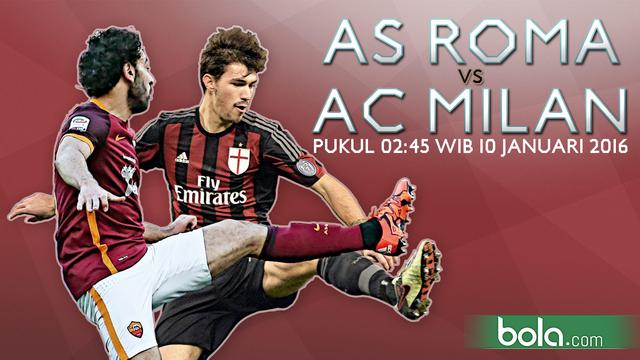 AS Roma vs AC Milan (Bola.com/Samsul Hadi)