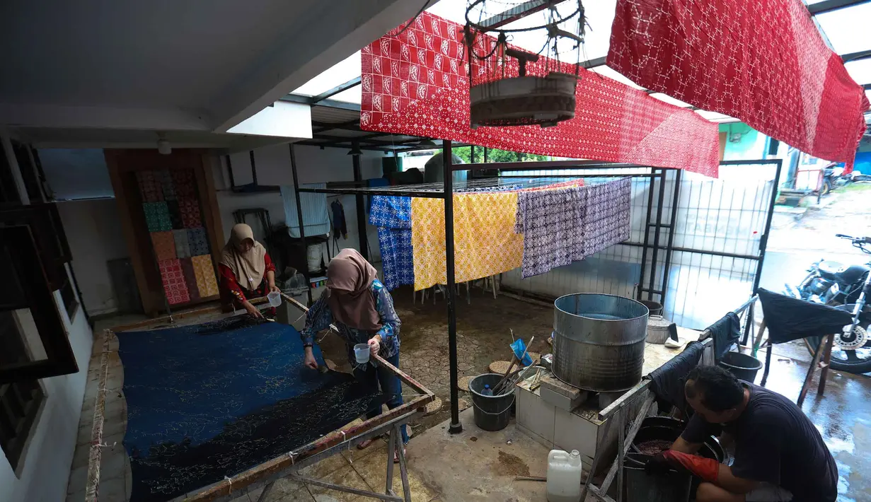 Rumah Batik Palbatu merupakan wadah edukasi budaya yang berbasis rumahan. (Kapanlagi.com/Budy Santoso)