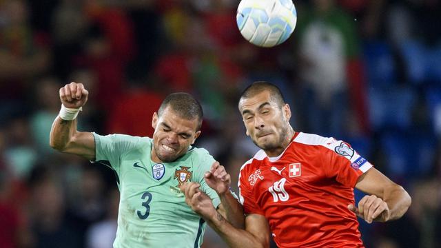 Swiss vs Portugal. (AFP)