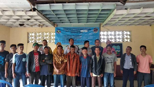 Puluhan kusir delman yang berad di wilayah kecamatan Tarogong Kidul selepas menerima dana kompensasi dari Pemda Garut