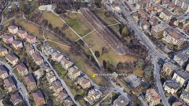Koordinat Gambar Bocah Terjebak dalam Tong Sampah di Google Maps. Dok: Google Earth