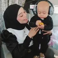 Baby Leslar, anak Lesti kejora dan Rizky Billar (Instagram//@lestykejora/@ayah_kejora)