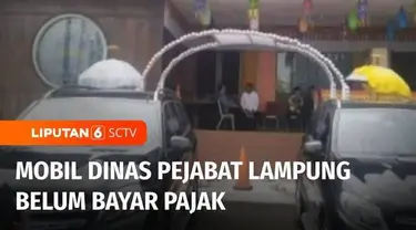 Setelah viral soal jalan rusak, pejabat Pemerintah Provinsi Lampung kini dikejutkan dengan pemberitaan pajak kendaraan dinas. Mobil Dinas Gubernur, Wakil Gubernur, Ketua DPRD, dan Walikota Bandar Lampung ternyata menunggak pajak, alias belum dibayark...