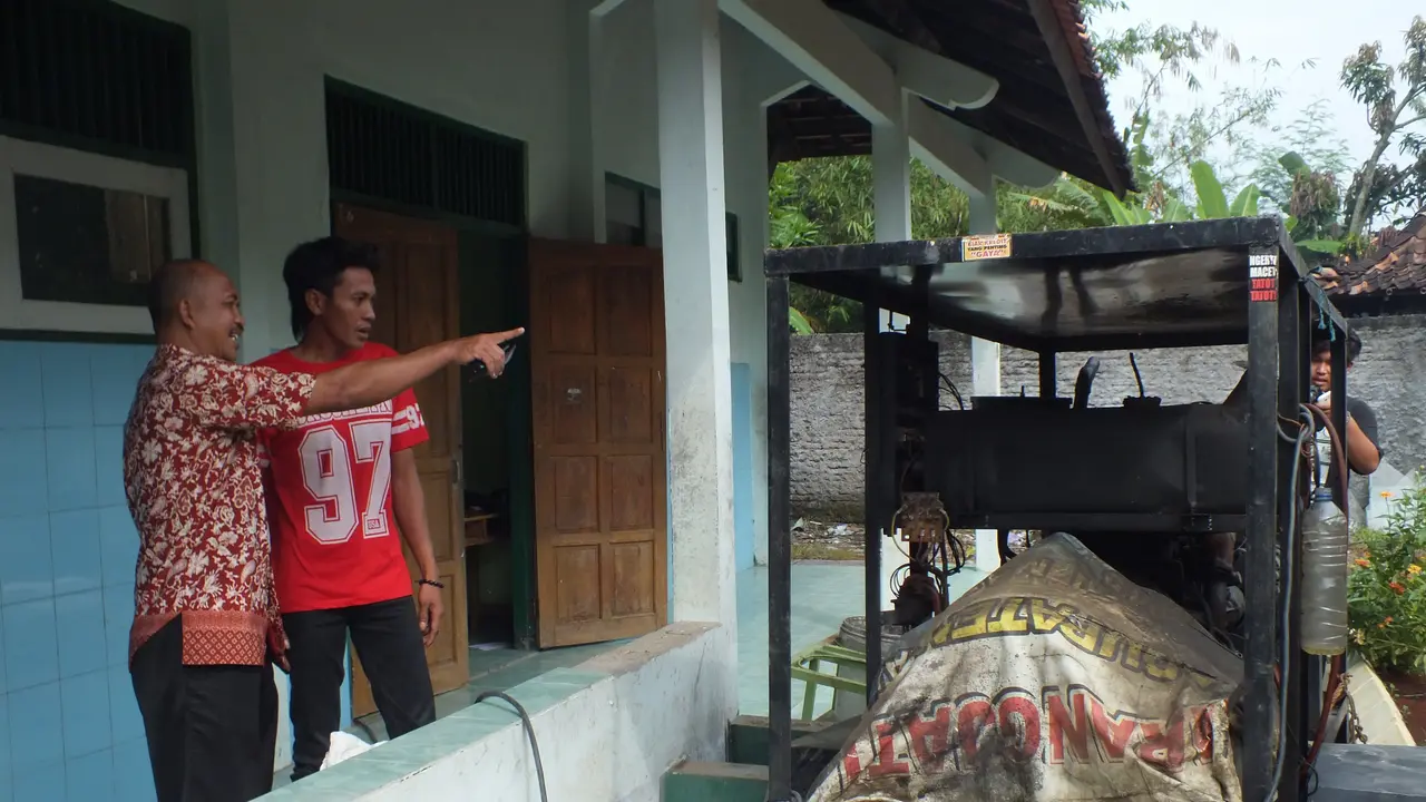 Sekolah di Grobogan, Jawa Tengah, Lebih Pilih Pasang Genset Saat UNBK
