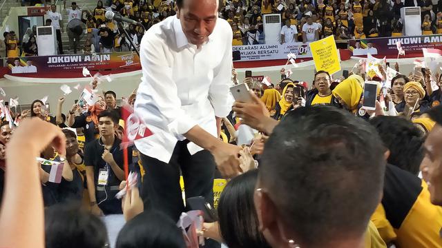 Alumni Mahasiswa Sriwijaya Sumsel Deklarasikan Dukungan ke Capres Jokowi