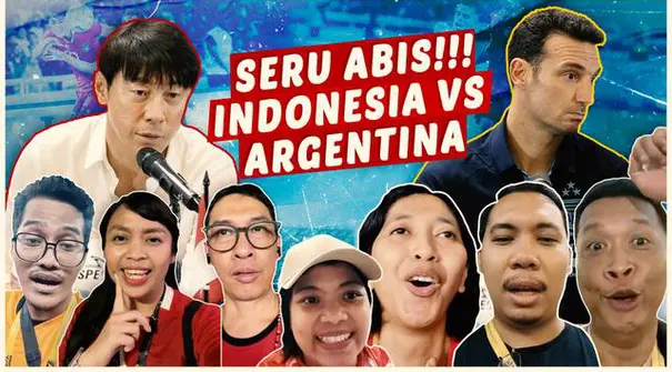 Berita video vlog kali ini dari tujuh awak redaksi Bola.com yang meliput lebih dekat duel Timnas Indonesia melawan Argentina yang digelar di Stadion Utama Gelora Bung Karno (SUGBK) pada Senin (19/6/2023).