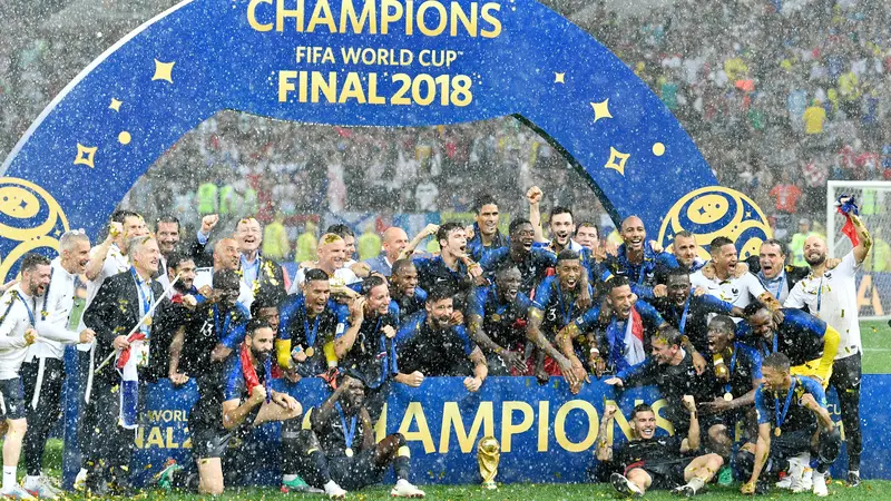 Prancis Juara Piala Dunia