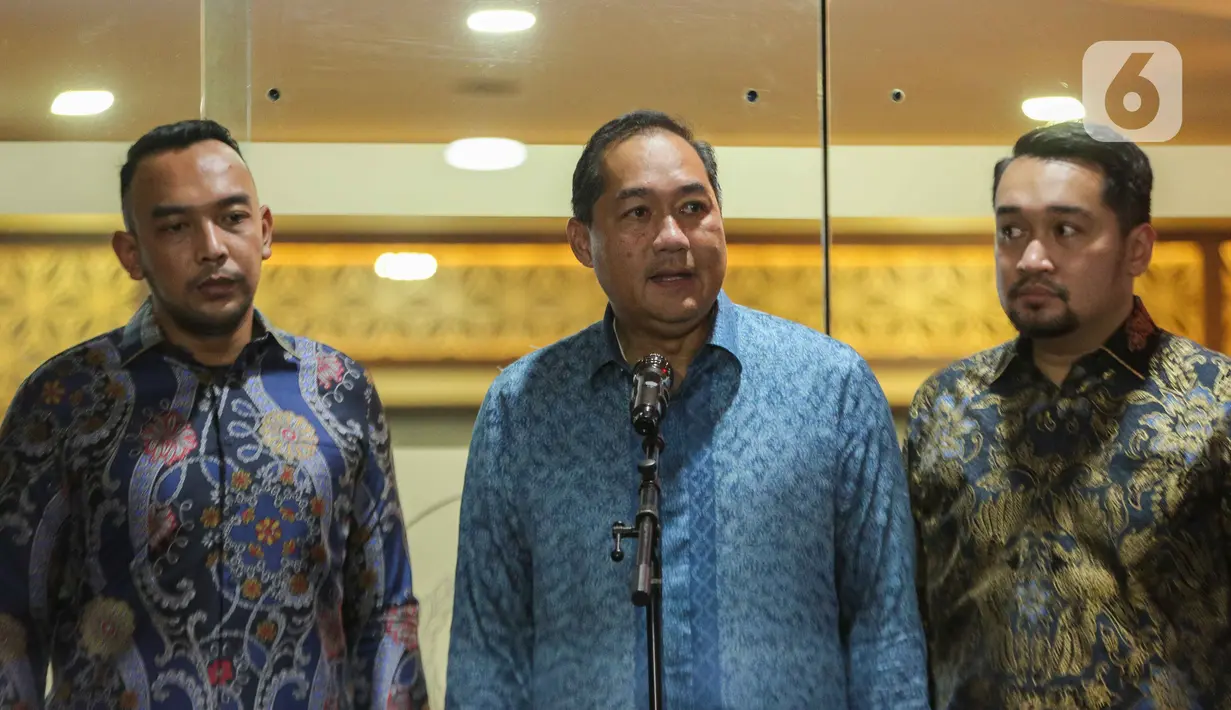 M Lutfi mengatakan telah menjawab 61 pertanyaan dari penyidik Kejaksaan Agung. (Liputan6.com/Faizal Fanani)