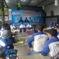 Buruh Bertemu Dengan Paslon Nasrul Ulum-Eki Baihaki. (Minggu,18/10/2020). (Dokumentasi Demokrat Banten)