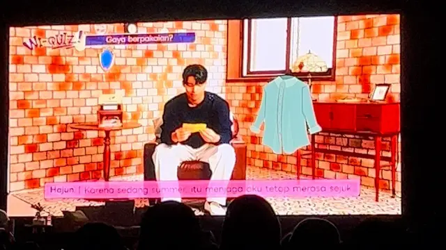 Wi Ha Jun menggelar fanmeeting 'Wi Ha Jun: A Wively Day 2024' di The Kasablanka Hall, Jakarta pada Sabtu (28/09/2024) (Fimela.com/Dok/Rianti Fitri Wulandari)