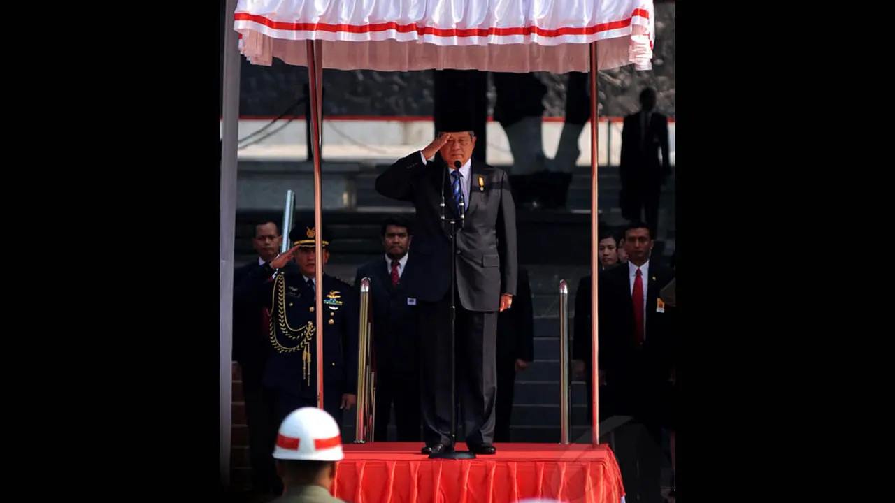 Gagahnya SBY di Peringatan Hari Pancasila