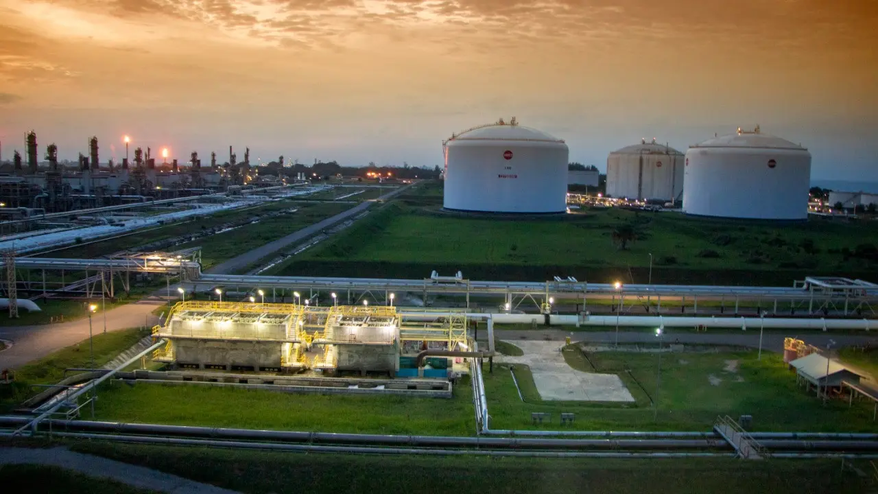 Plant Site PT Perta Arun Gas (PAG) di Lhokseumawe, Aceh. Dok PAG