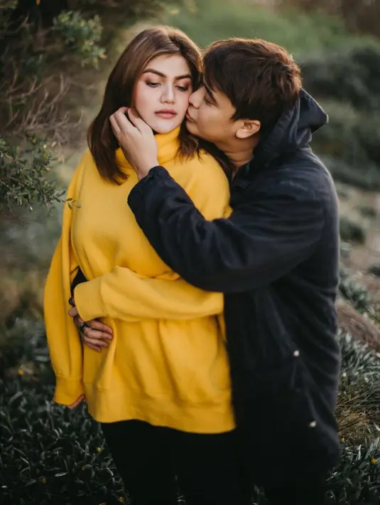 Hilda Vitria dan Billy Syahputra. (Instagram/bilsky16)