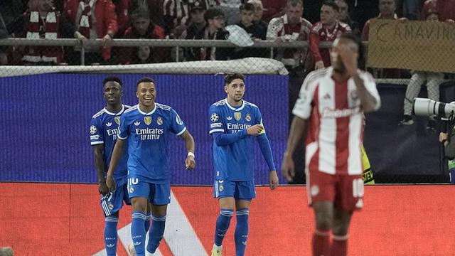 olympiakos vs real madrid liga champions