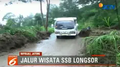 Jalur wisata SSB juga tertutup sekitar satu jam.
