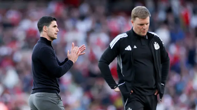 Foto: Susah Payah Menang Atas Newcastle United, Arsenal Kembali ke Puncak Liga Inggris
