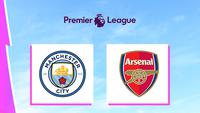 Liga Inggris - Man City Vs Arsenal (Bola.com/Adreanus Titus)